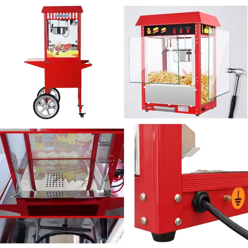 Popcorn Vending Machine - Máquina Comercial de Palomitas de Maíz