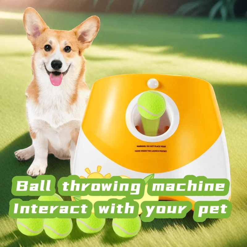 Pinball Machine - Lanzador Automático de Pelotas para Perros,