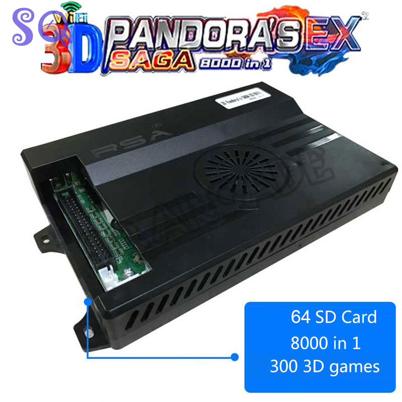 Arcade X - Consola Pandora Saga Box EX2 8000