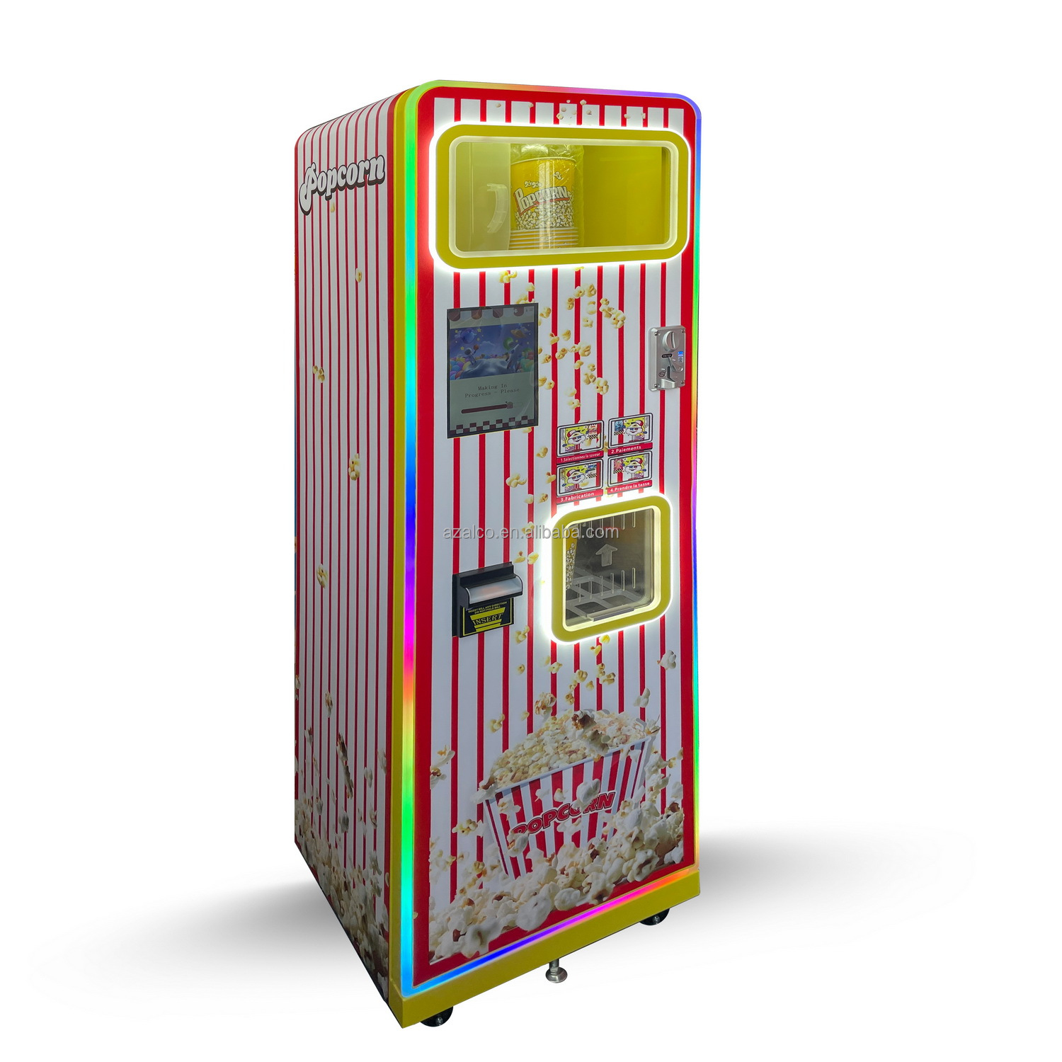 Popcorn Vending Machine - Máquina expendedora de palomitas de maíz