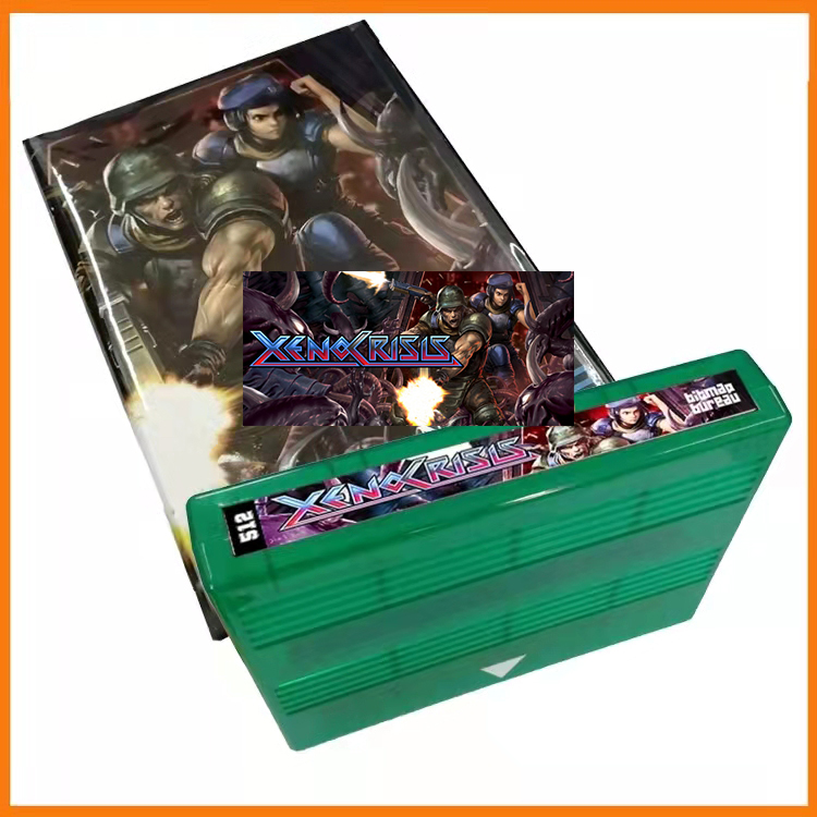 Arcade Card Vending Machine - Cartucho de juego Xeno Crisis MVS,