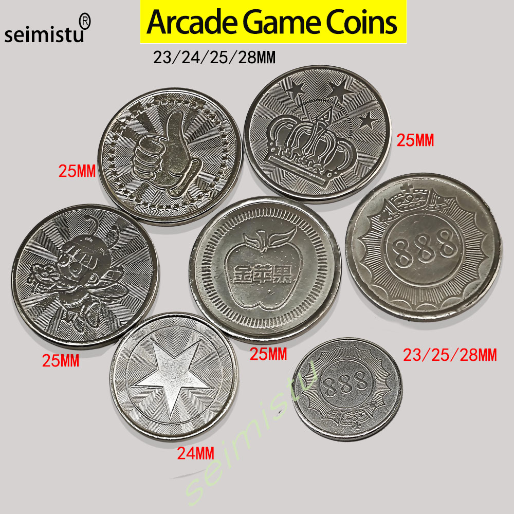 Arcade Vending & Laundry - 100 Uds. De fichas de acero
