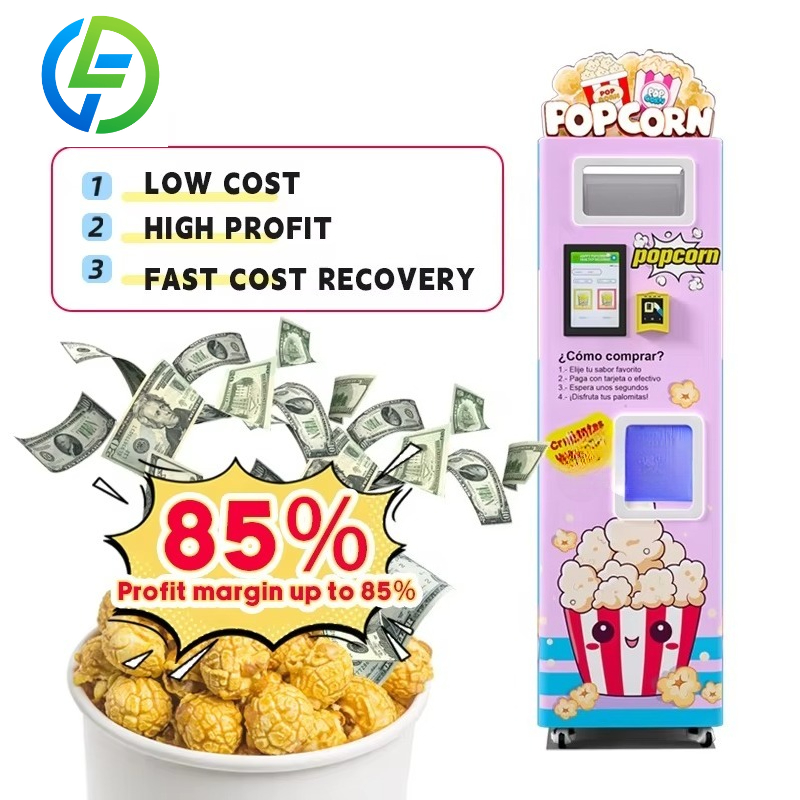 Popcorn Vending Machine - Máquina de Palomitas de Maíz Inteligente