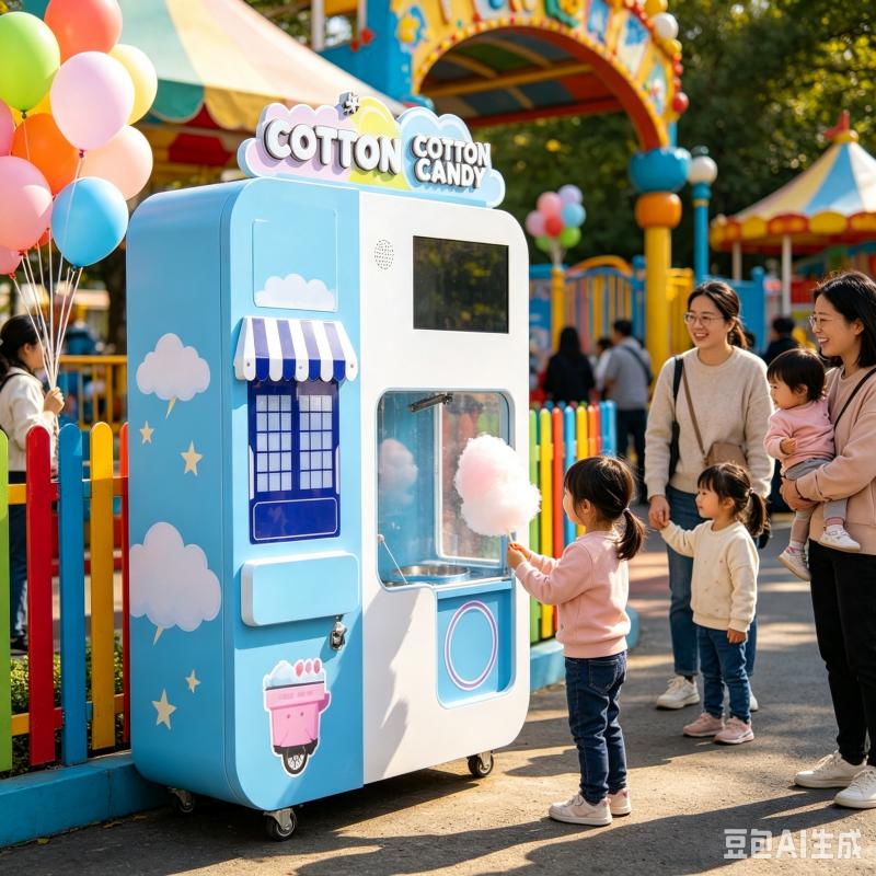 Candy Floss Machine - Máquina expendedora de algodón de azúcar