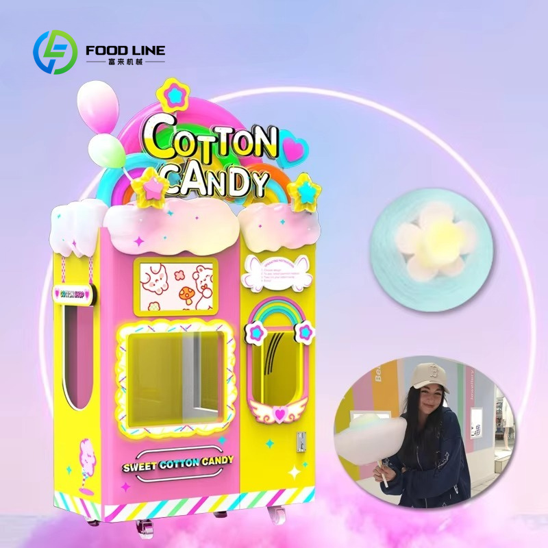 Candy Floss Machine - Máquina Expendedora de Algodón de Azúcar