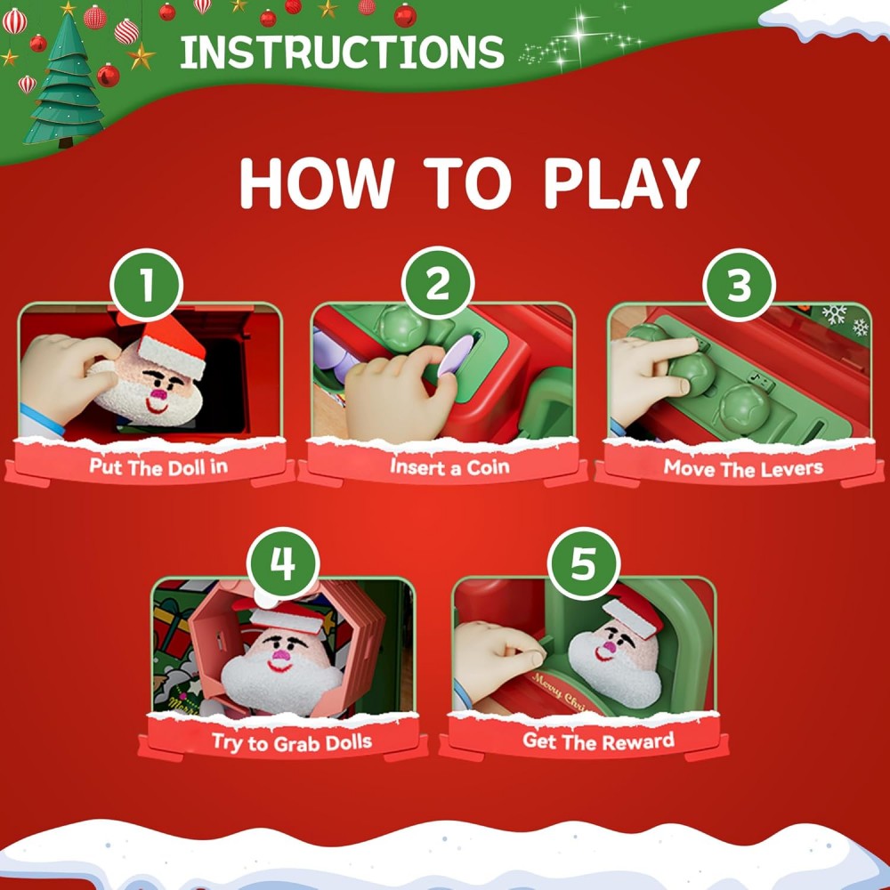 Máquina de garra de Navidad pa - Arcade Vending & Laundry reseña y precio