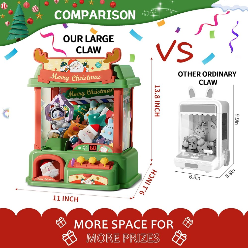 Máquina de garra de Navidad pa - Arcade Vending & Laundry reseña y precio