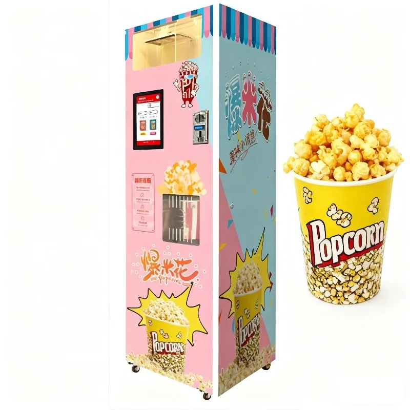 Máquina de Palomitas de Maíz A - Popcorn Vending Machine reseña y precio