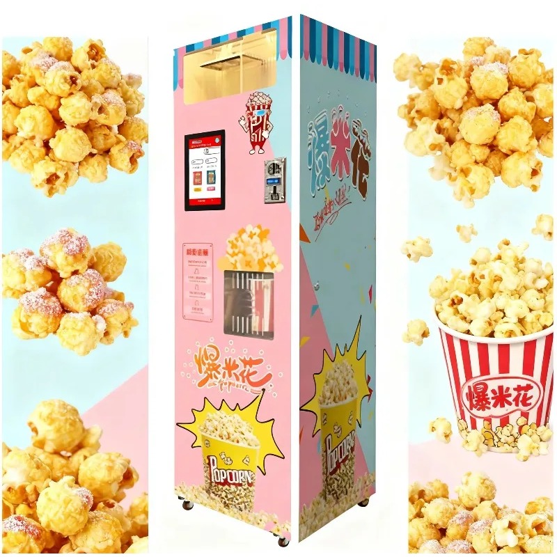 Máquina de Palomitas de Maíz A - Popcorn Vending Machine reseña y precio