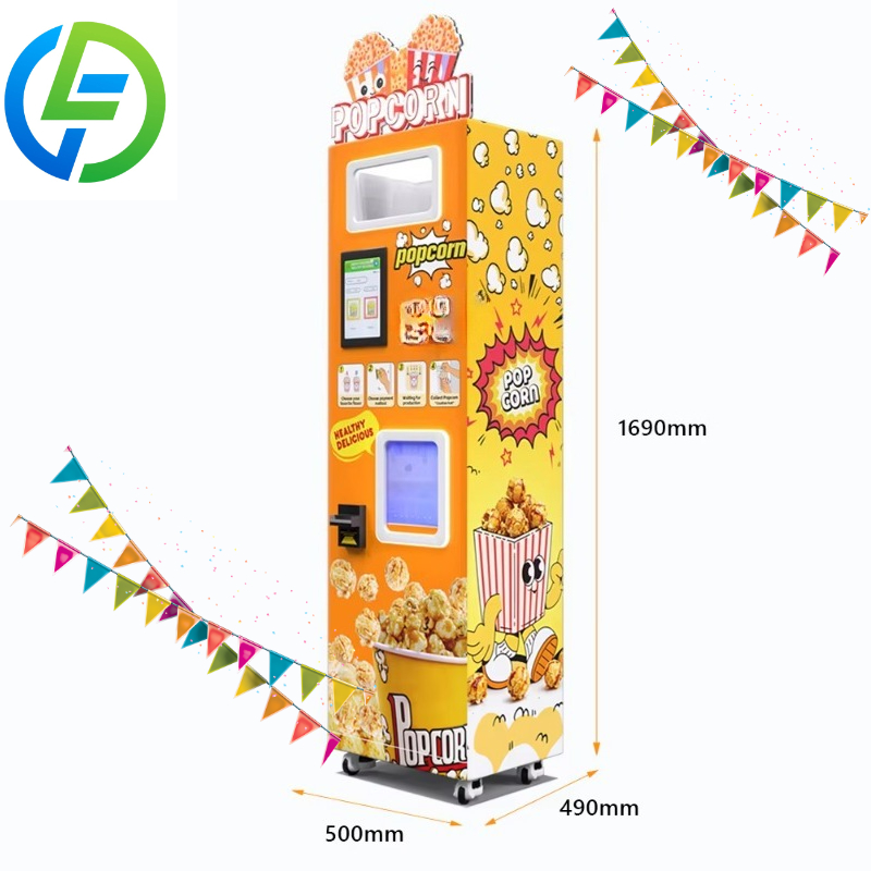 Máquina Expendedora de Palomit - Popcorn Vending Machine reseña y precio