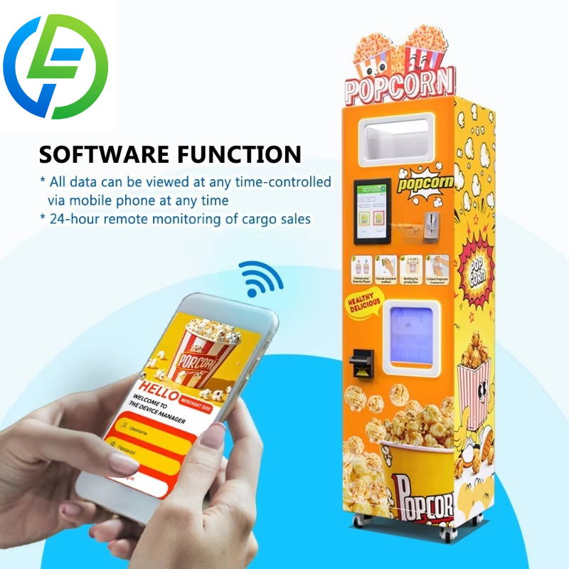 Máquina Expendedora de Palomit - Popcorn Vending Machine reseña y precio