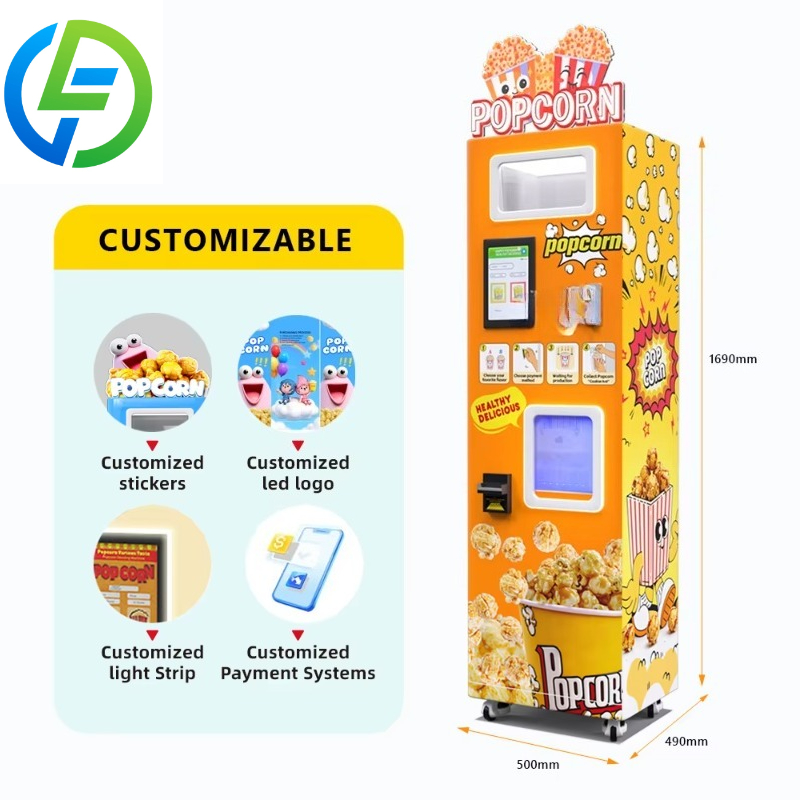 Máquina Expendedora de Palomit - Popcorn Vending Machine reseña y precio