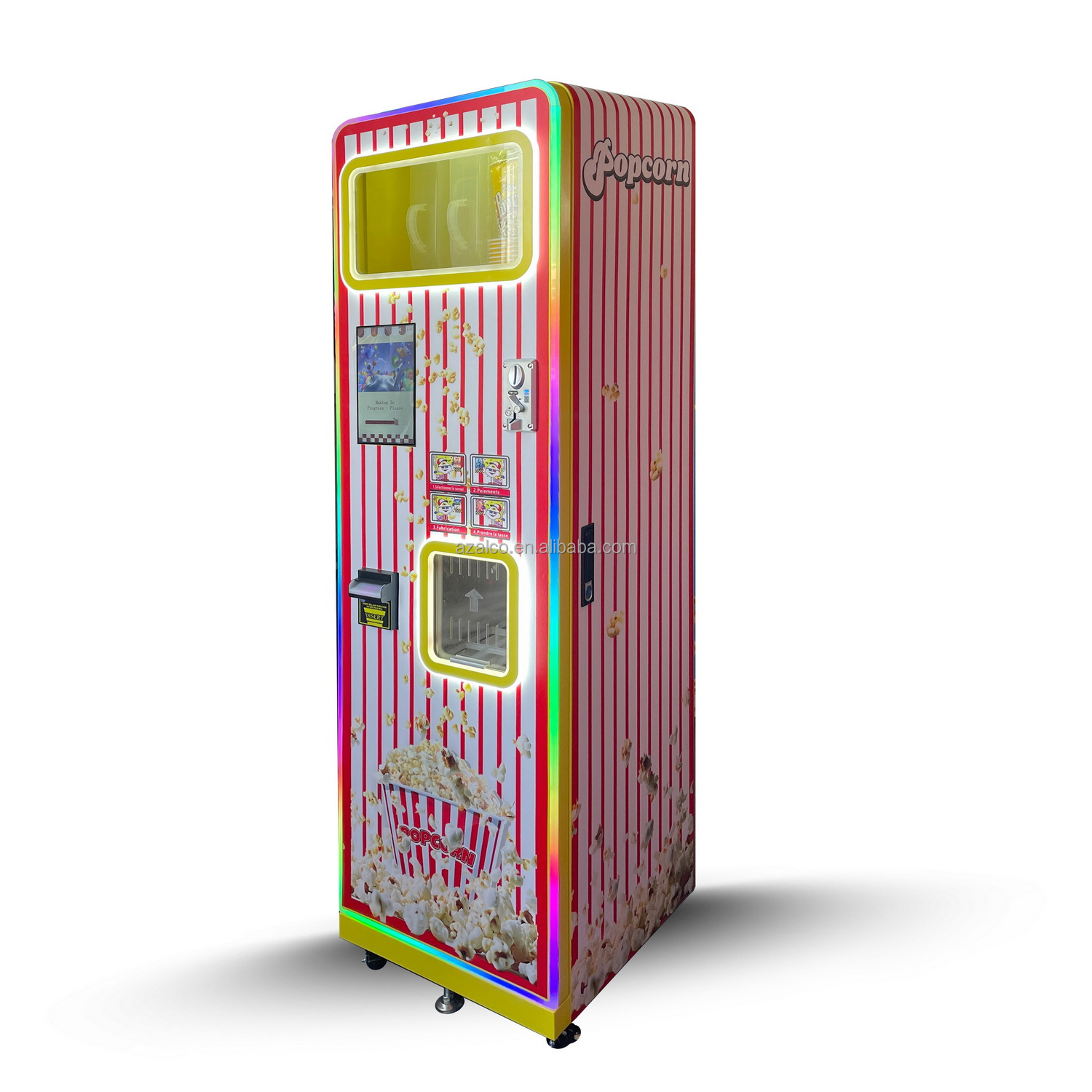 Máquina expendedora de palomit - Popcorn Vending Machine reseña y precio