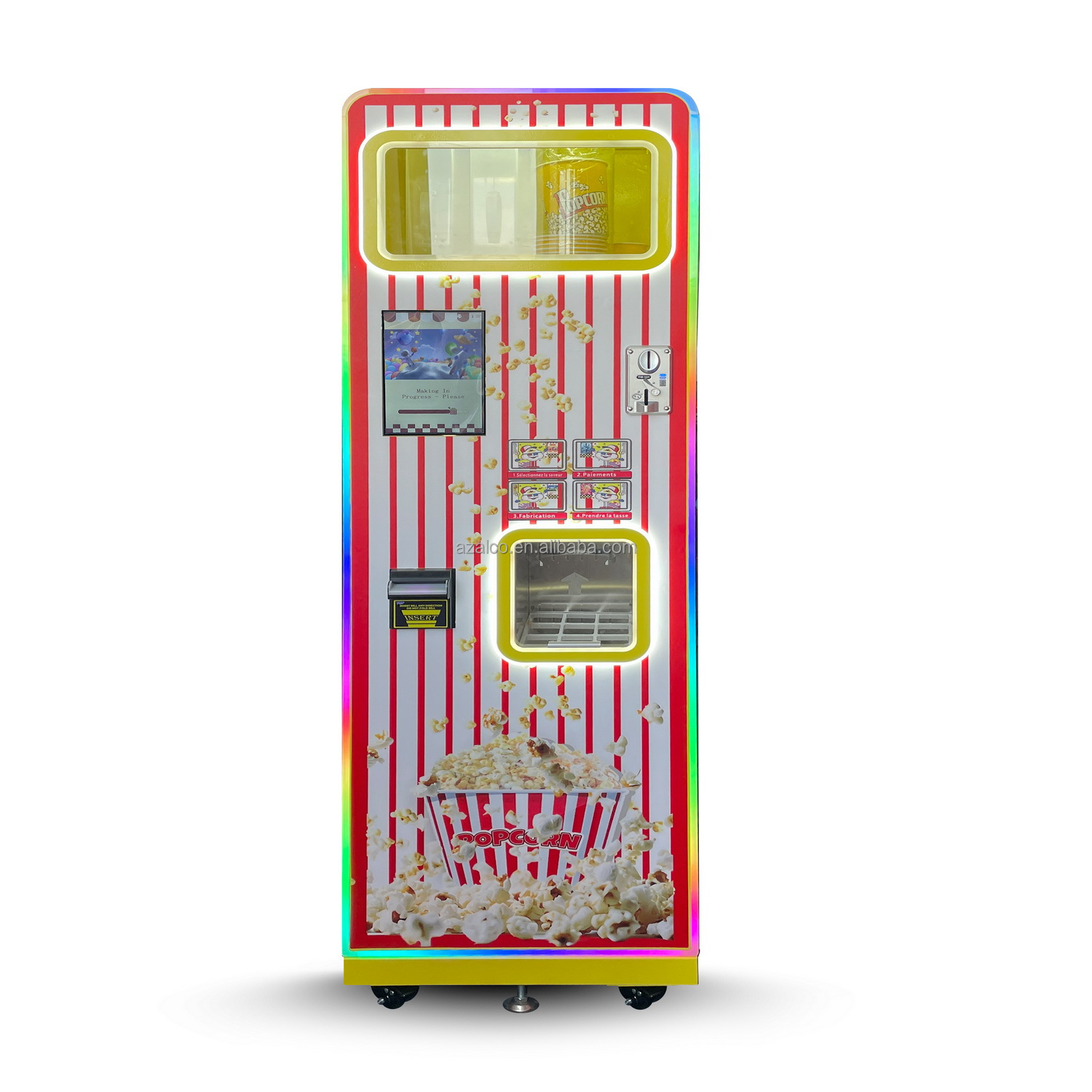 Máquina expendedora de palomit - Popcorn Vending Machine reseña y precio