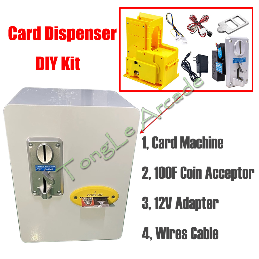 Kit DIY de Dispensador de Tarj - Arcade Card Vending Machine reseña y precio