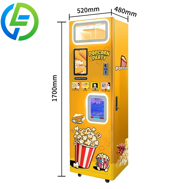 Máquina expendedora automática - Popcorn Vending Machine reseña y precio
