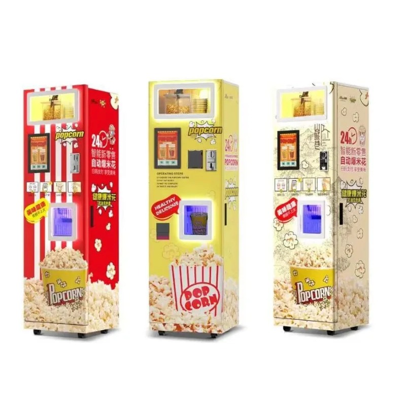Máquina Expendedora de Palomit - Popcorn Vending Machine reseña y precio