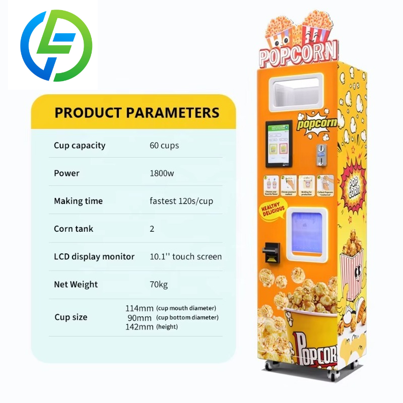 Máquina Expendedora de Palomit - Popcorn Vending Machine reseña y precio