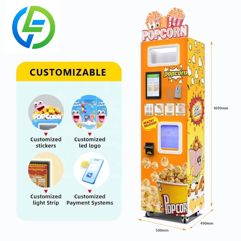 Máquina Expendedora de Palomit - Popcorn Vending Machine reseña y precio