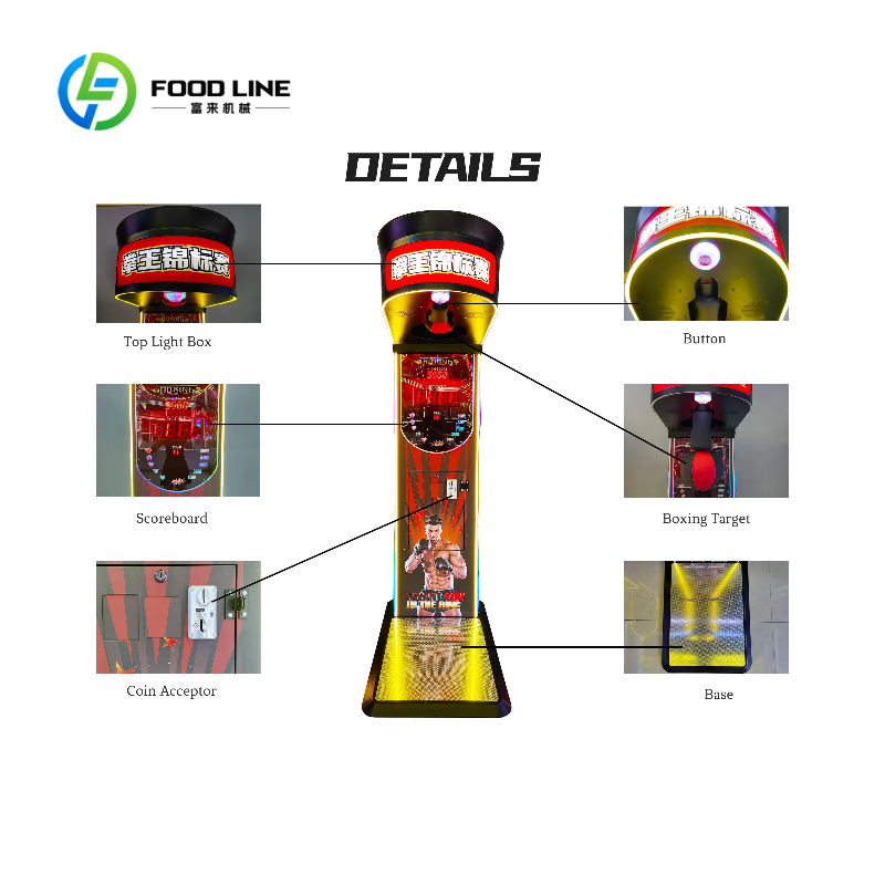 Máquina de juegos de boxeo ope - Arcade Vending & Laundry reseña y precio