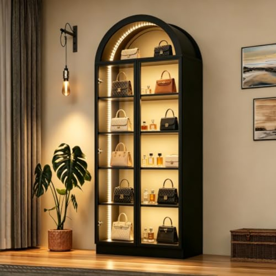 Vitrina de exhibición para sal - Glass Cabinet Display reseña y precio