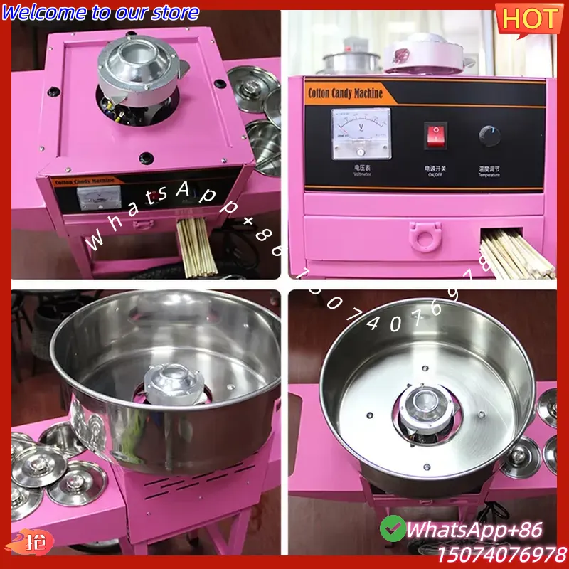 Máquina de Algodón de Azúcar E - Candy Floss Machine reseña y precio