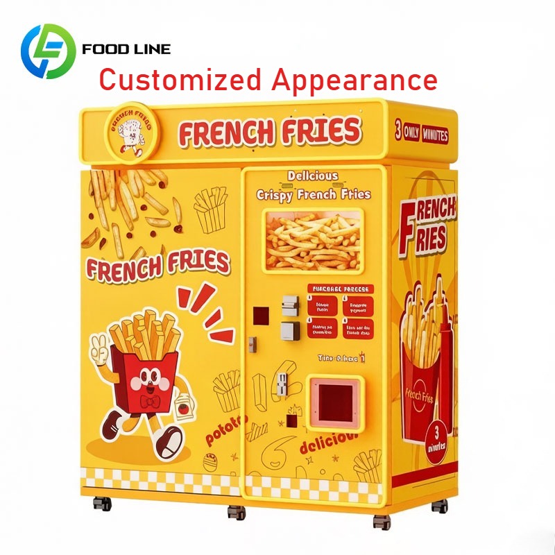 Máquina Expendedora de Papas F - Popcorn Vending Machine reseña y precio