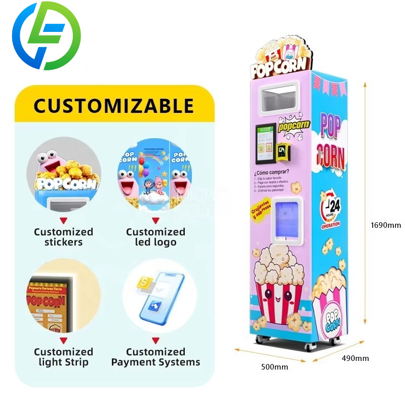 Máquina de Palomitas de Maíz I - Popcorn Vending Machine reseña y precio