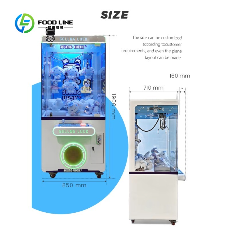 Máquina de grúa metálica opera - Arcade Vending & Laundry reseña y precio