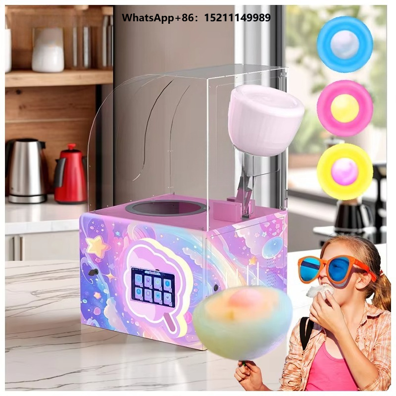 Máquina expendedora de algodón - Candy Floss Machine reseña y precio